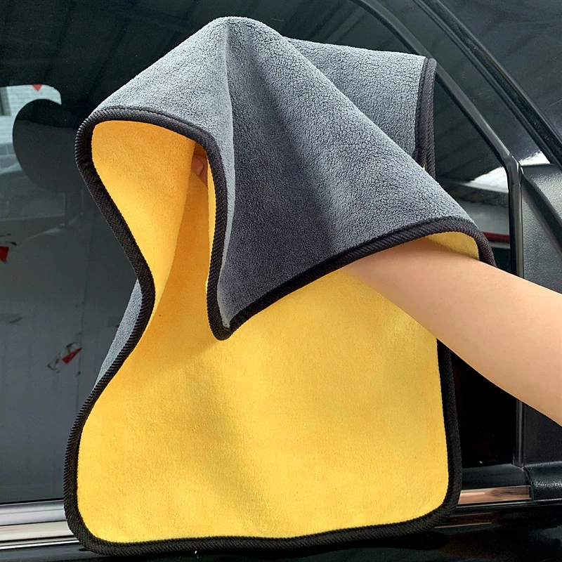 Double Layer Microfiber Car Wash Towel
