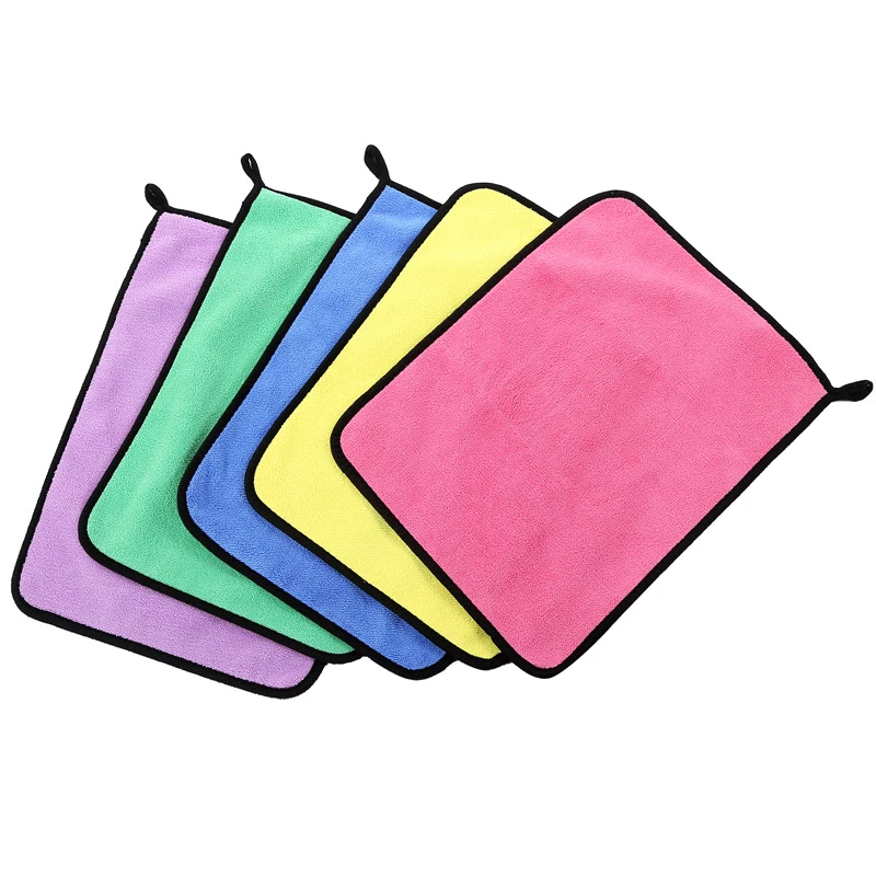 Double Layer Microfiber Car Wash Towel