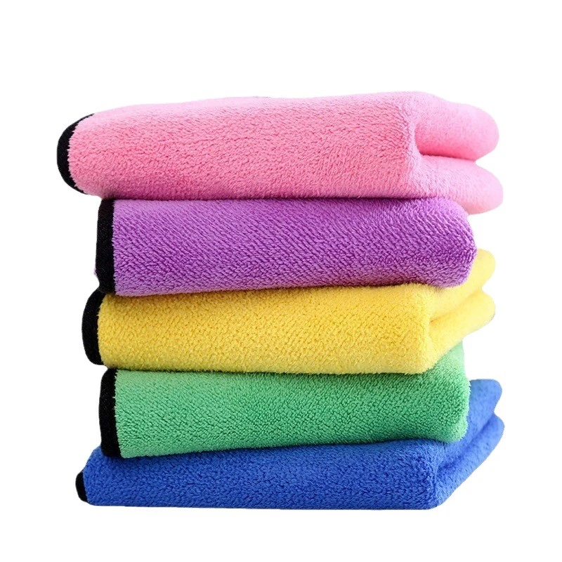 Double Layer Microfiber Car Wash Towel