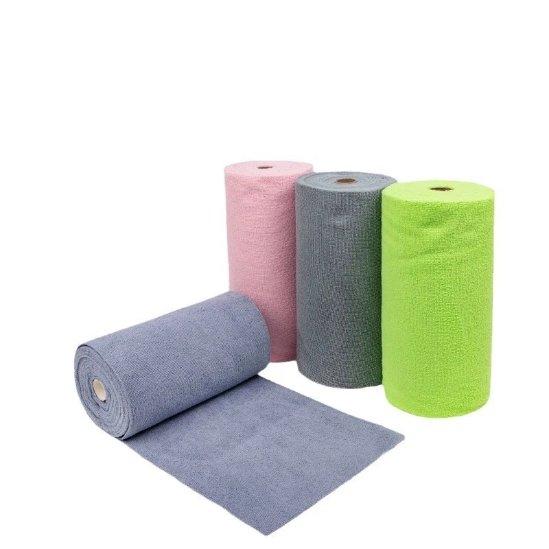 Microfiber Cleaning Cloth Towels Roll Tear Away