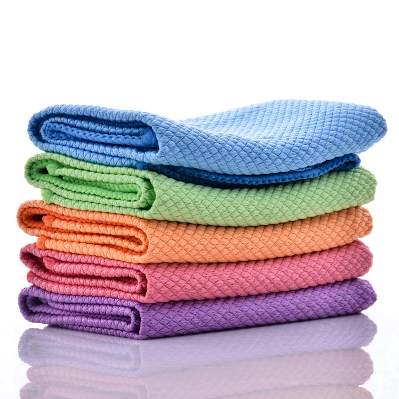 Fishscale Microfiber Cleaning Cloth