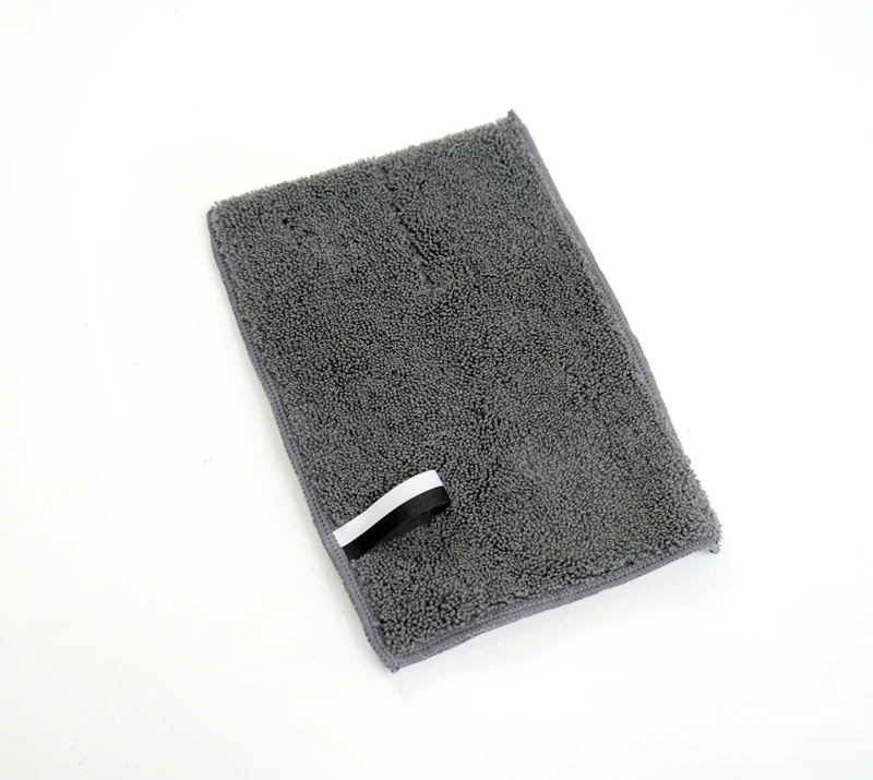 Microfiber long short pile cleaning bundle towel