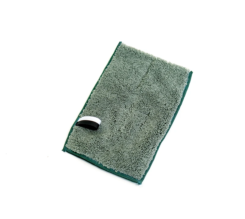 Microfiber long short pile cleaning bundle towel